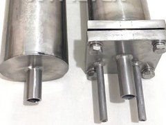 新源滤芯电厂采样器GQ01C不锈钢取样筒型冷却器