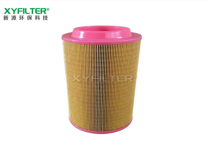 新源C25710/3空气滤芯工业空压机进气滤芯折叠纸质